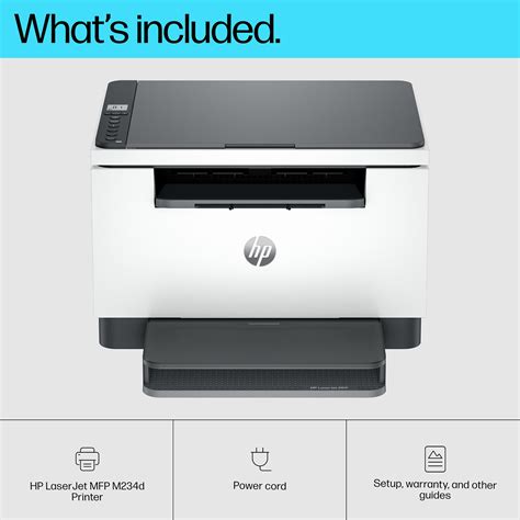 HP LaserJet MFP M234d Printer .